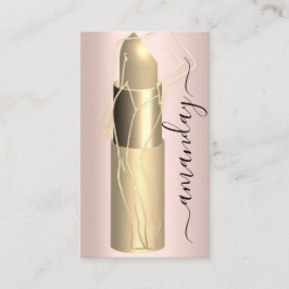 QR-Code-Rose für berufliches Makeup-Body-Lipstick Visitenkarte