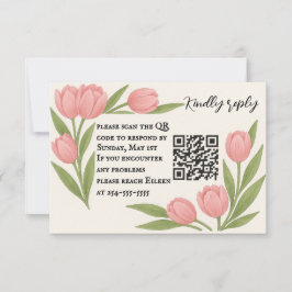 QR-Code-RSVP-Karte zusammenfassen RSVP Karte