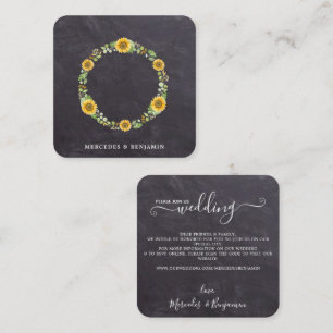 QR Code Russe simple Faire-part de mariage de tour