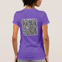 QR Code Scan Info Message Surprise T-Shirt Cadeau