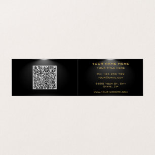 QR Code Scan Info votre propre Carte de visite de