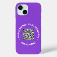 QR Code Scannen benutzerdefinierte Text iPhone Geh