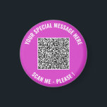 QR-Code Scannen von benutzerdefinierten Text Ihr M Magnet<br><div class="desc">Wählen Sie Farben und Schriftart - Magnete mit Ihrer speziellen QR-Codeinfo und dem Personalisierten Magnet-Geschenk für den benutzerdefinierten Text - Hinzufügen Ihres QR-Codes - Bild oder Logo - Foto / Text - Name oder andere Informationen / Nachricht - Umgestalten und verschieben oder entfernen / Hinzufügen von Elementen - Bild /...</div>