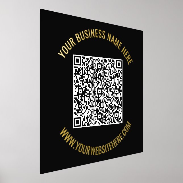 QR-Code Scannen von benutzerdefinierten Text Schwa Foliendrucke (Ablage )