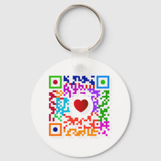 QR-Code Schlüsselanhänger