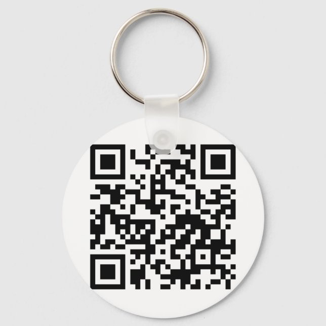 QR-Code Schlüsselanhänger (Vorderseite)