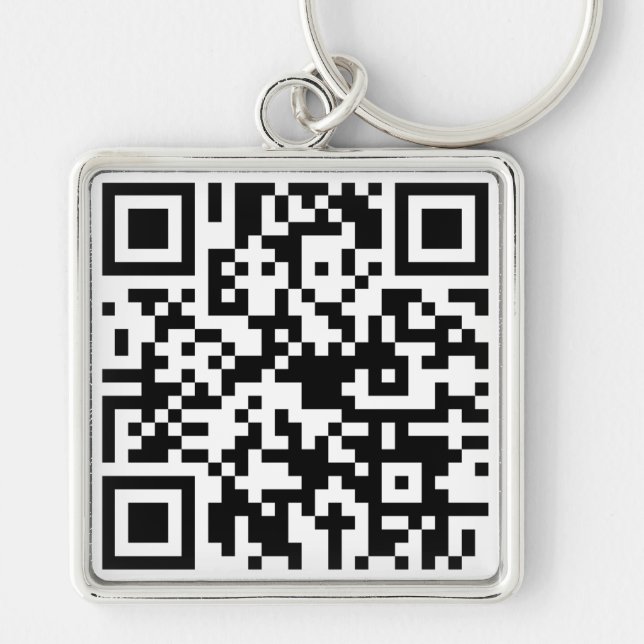 QR CODE SCHLÜSSELANHÄNGER (Vorne)