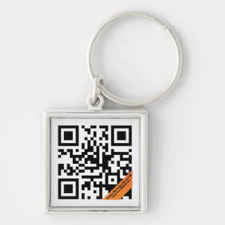 QR Code-Schlüsselanhänger Schlüsselanhänger