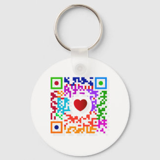QR-Code-Schlüsselanhänger Schlüsselanhänger