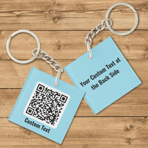 QR-Code-Schlüsselanhänger Schlüsselanhänger
