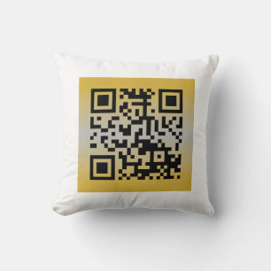 QR Code® Sprichwort: DAS NEUE JAHR Kissen