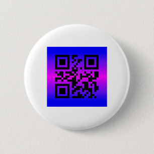 QR Code® Sprichwort: GLÜCKLICHER GEBURTSTAG Button