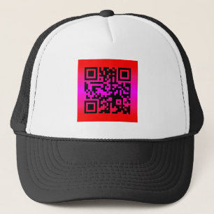 QR Code® Sprichwort: GLÜCKLICHER MUTTER-TAG Truckerkappe