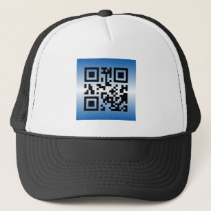 QR Code® Sprichwort: GLÜCKLICHER PASSOVER Truckerkappe