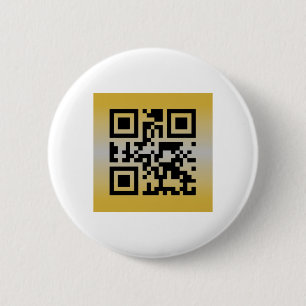 QR Code® Sprichwort: GLÜCKLICHES JAHRESJAHR Button