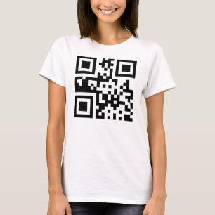 ☮ — QR-Code T-Shirt
