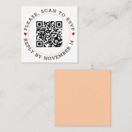 QR-Code UAWG peach border with herts wedts Begleitkarte