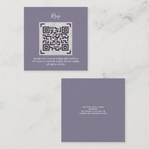 QR CODE UAWG Wedding Details Unterkunft Geschenke Begleitkarte