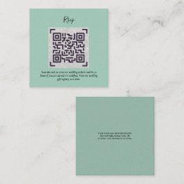 QR CODE UAWG Wedding Details Unterkunft Geschenke Begleitkarte