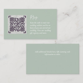 QR CODE UAWG Wedding Details Unterkunft Geschenke Begleitkarte