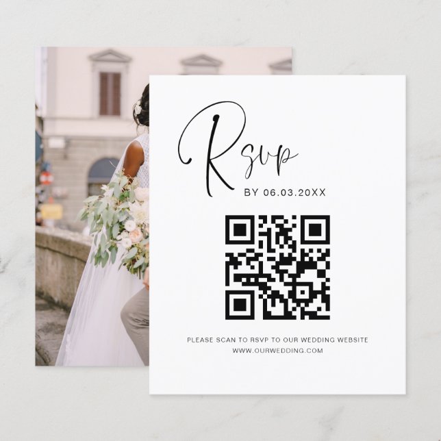 QR Code UAWG Wedding Foto Website (Vorne/Hinten)