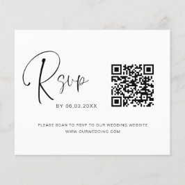 QR Code UAWG Wedding Website Flyer