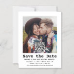 QR-Code und Foto-Schreibmaschine Hochzeitsstift Da Magneteinladung<br><div class="desc">Erzählen Sie die freudige Nachricht von Ihrer Verlobung und bevorstehende Hochzeit mit einzigartigem Foto speichern Sie das Datum Magnete. Das Bild, der scannbare QR-Code und alle Formulierungen auf dieser Vorlage sind einfach zu personalisieren, einschließlich der ersten Zeile, die in "Rett Our Date" oder anderen Text geändert werden kann. Das magnetische...</div>