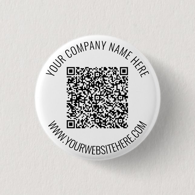 QR-Code und Schaltfläche für benutzerdefinierten T Button (Vorderseite)