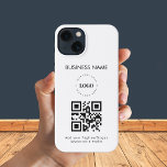 QR-Code und Textwerbung für kundenspezifische Firm iPhone Hülle<br><div class="desc">Mit diesem coolen iPhone-Gehäuse mit individuellem Logo,  QR-Code und Text fördern Sie Ihr Geschäft. Fügen Sie einfach Ihr Logo und andere Informationen hinzu,  indem Sie auf die Option "Personalisieren" klicken.</div>
