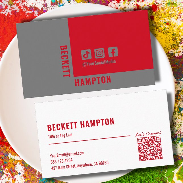 QR-Code Visitenkarte (Von Creator hochgeladen)