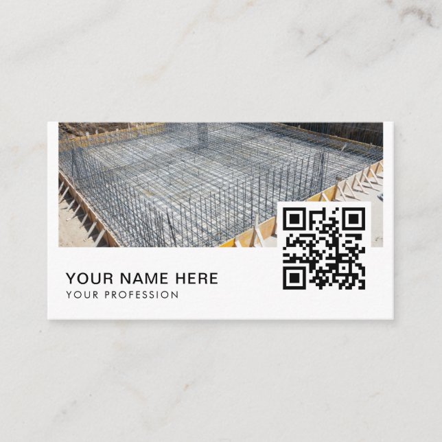 QR-Code Visitenkarte (Vorderseite)