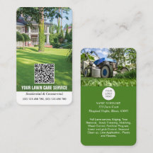 QR-Code-Visitenkarte für die Pflege von Laichen