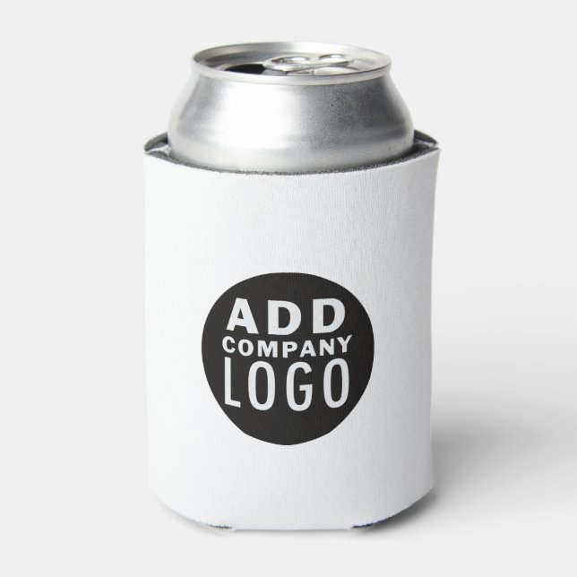 QR-Code Werbung für Ihr Firmenlogo Dosenkühler (Kanne Vorderseite)