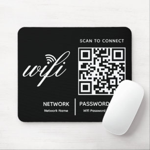 QR-Code Wifi-Scan zum Anschluss von benutzerdefini Mousepad