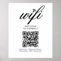 QR-Code Wifi-Scan zum Anschluss von benutzerdefini