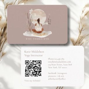 QR-Code - Yoga Reiki Wellness Visitenkarte