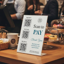 QR-Code-Zahlung - Scannen zum Bezahlen Firmenlogo