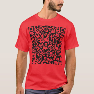 QR Code Zitat Technischer Fortschritt T-Shirt