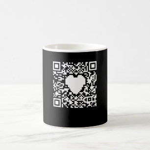 QR-Codegenerator mit Herz Kaffeetasse