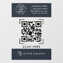 QR-Codemenü | Kontaktlose Firmenlogos