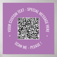 QR-Codescannen Informationen Benutzerdefinierte Te