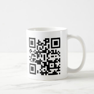 QR - ERHALTEN SIE ZURÜCK ZU ARBEITEN! KAFFEETASSE