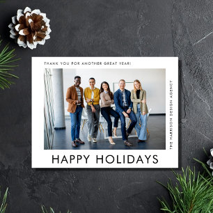 QR-Foto-Code Firmenweihnachtszeit Feiertagspostkarte