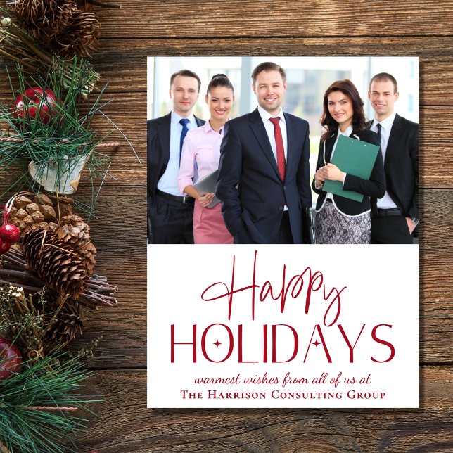 QR-Foto für Firmenlogos Weihnachten (Spread the joy of the season and strengthen business relationships with our photo holiday card)