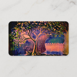 *~* QR Imaginaire Ethereal TREE AP82 Carte de visi
