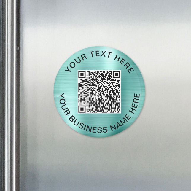 QR-Kodex für Werbe-Minze Grün Magnet (QR Code Promotional Mint Green Magnet)