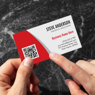 QR-Logo für Unternehmen - Modernes, hochklassiges, Magnetische Visitenkarte