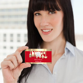 QR-Logo Persönlicher Koch Kochrestaurant Lebensmit Visitenkarte