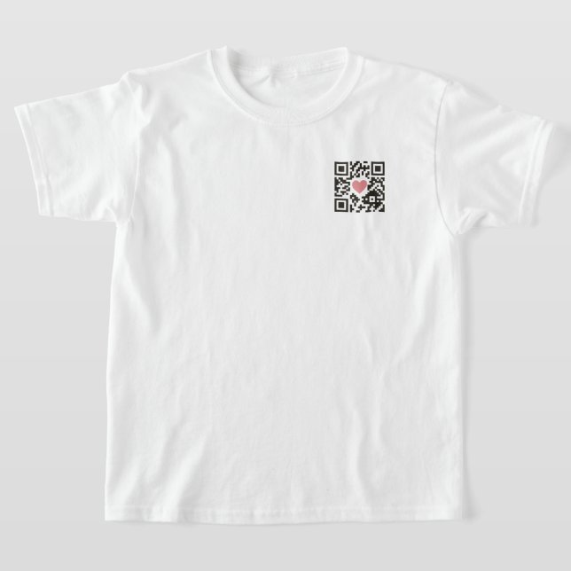 QR Love Code T-Shirt (Ablage )