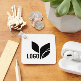 QR-Marketing für kundenspezifisches Business-Logo Schlüsselanhänger